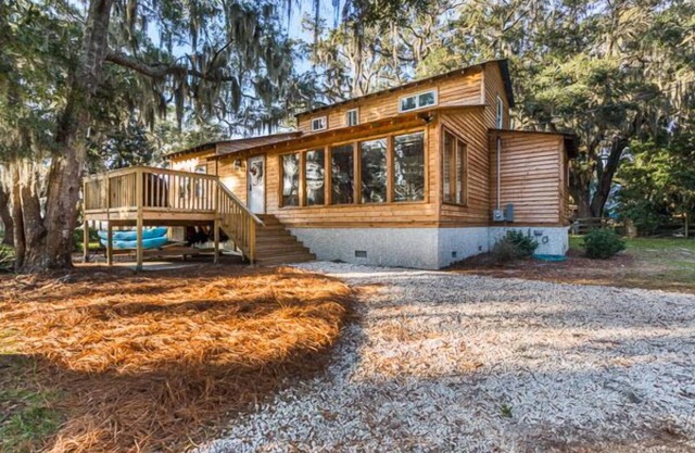 Riverfront Casa Con Muelle capacidad para 8