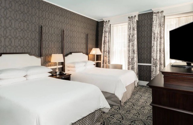 Robert Johnson 2 Double Beds Pure Wellness Room at Historic Inns of Annapolis