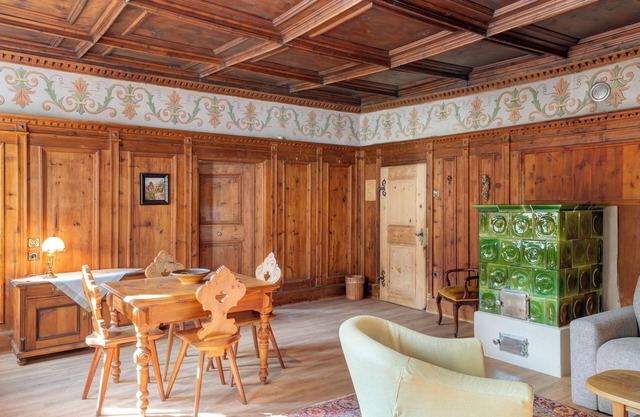Habitación 'Hirschen Fürstenzimmer' con vistas a la montaña, terraza compartida y Wi-Fi