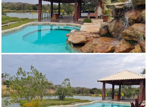 Sítio defronte Lagoa Lagoa na Serra do Cipó