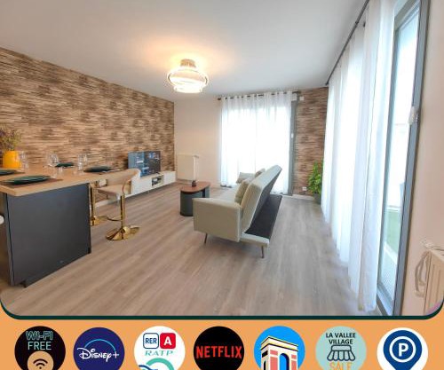 sacha's house ,à coté du RER,val d'europe,Paris-Disney .