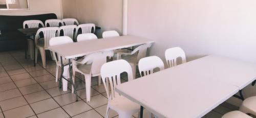 Salón y habitaciones