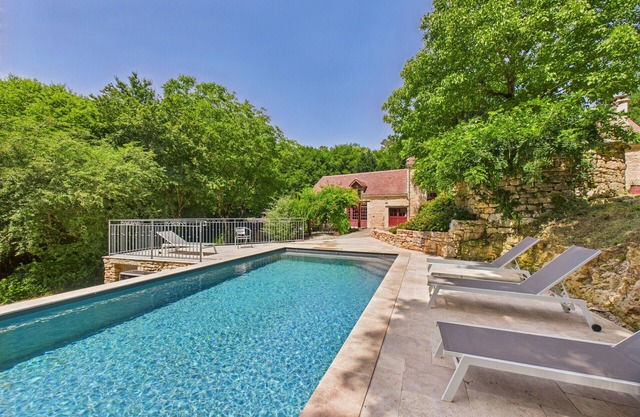 Salignac-Eyvigues, casa para 7 con piscina