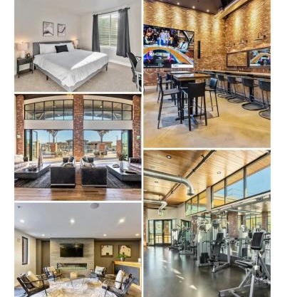 Salt Palace and Delta Arena Gym King Bed Golf Simulator