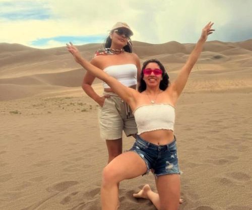 Sand dunes desert Camp
