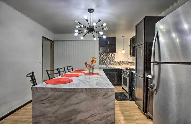 Sauk Village Ranch Home w/ Yard + Fireplace!