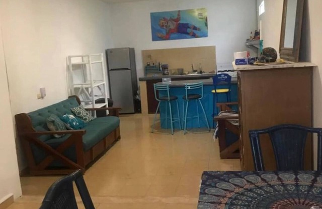Se renta departamento romántico con alberca