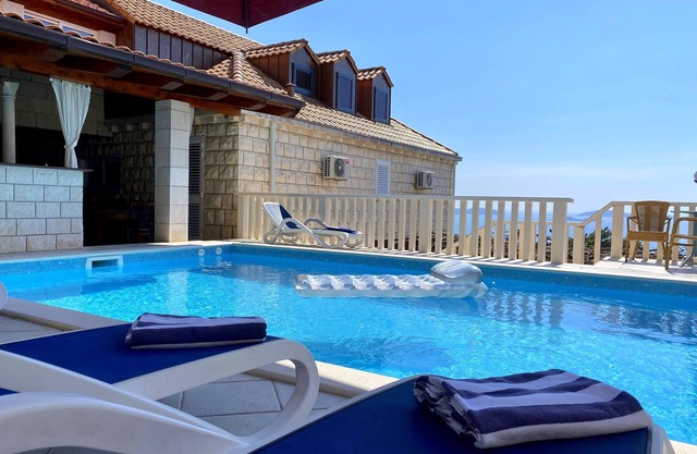 Villa Vera Mlini - Villa con vista al mar a solo 10 min. de Dubrovnik