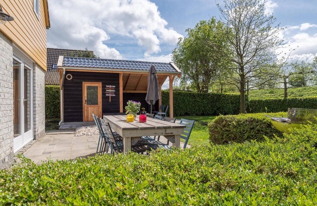 Casa de vacaciones junto al mar con sauna