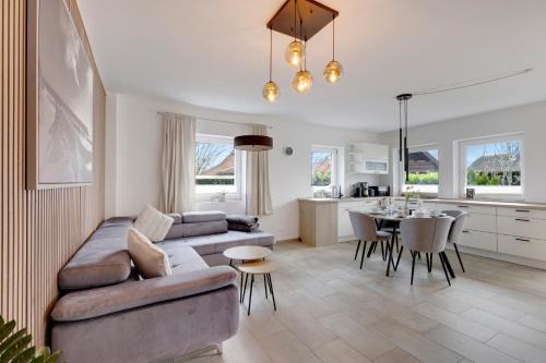 SeeZeit, Ferienhaus bis zu 6 Personen, 500 Meter zum Wasser, mit Garten