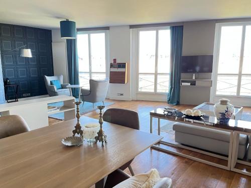 Seine View 120m2-2bedrooms