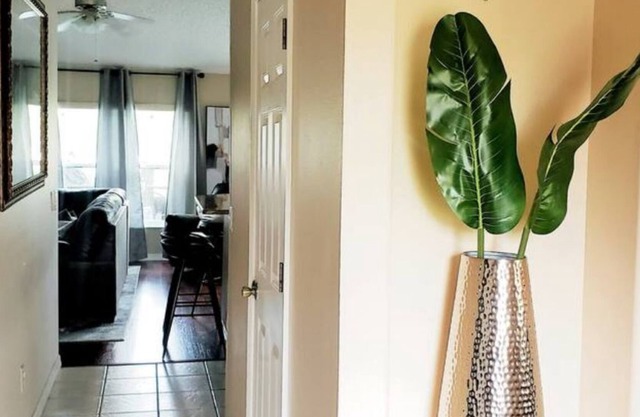 Serene Palm Oasis with Pool.