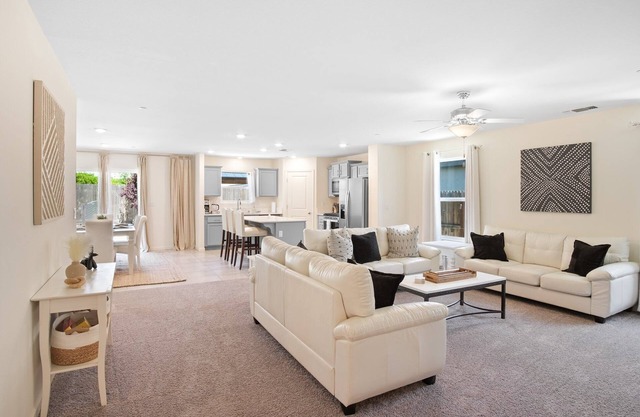 Serenity, a tranquil 4-bed, 3-bath home minutes away from UC Merced.