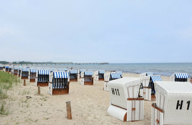 Apartamento moderno en Kussow con catre de camping