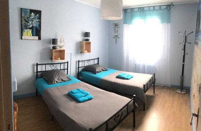 single-storey villa enclosed garden quiet area