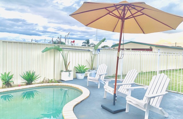 Sirena's Home with the pool!