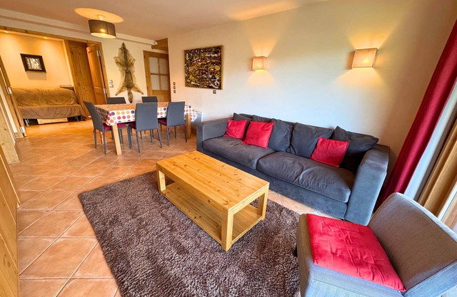Alquiler de chalet a pie de pistas con terraza y todas las comodidades en St Martin de Belleville