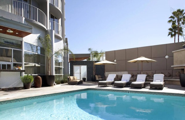 Skyline King Room at Hotel Angeleno with Panoramic Views and Room Service