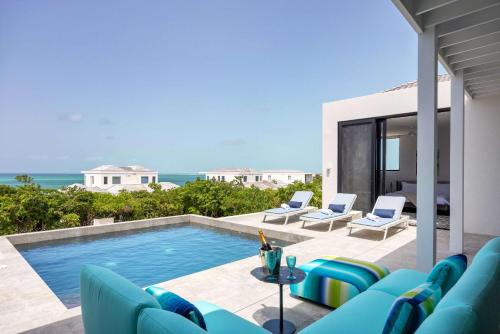 Skyline Villas - Villa Pluto Oceanfront with Private Pool