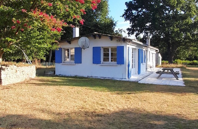 Small farmhouse built in 1950 between ocean and forest