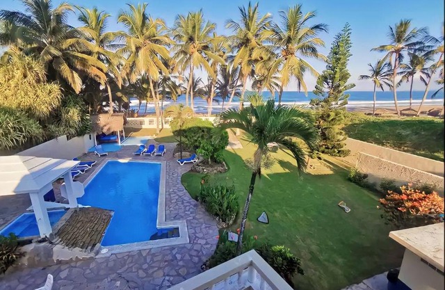 Spacious 7 bedroom Oceanfront Villa in Cabarete, Dominican Republic