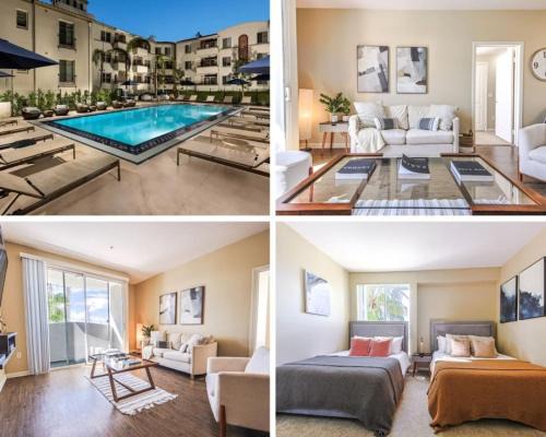 Spacious 2BDR near Venice Beach - Gym-Pool-Free parking!
