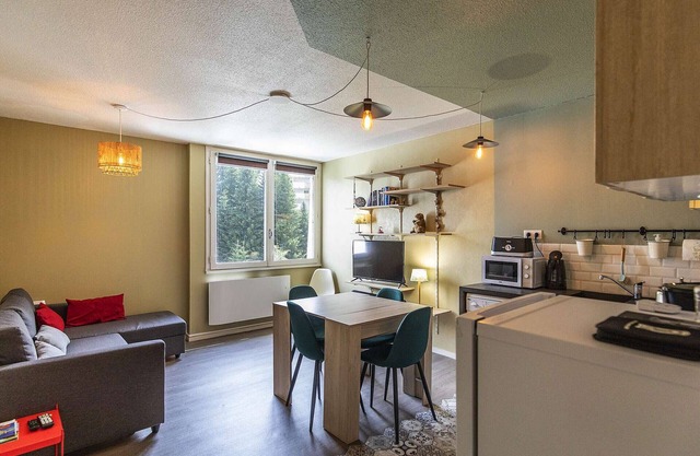 Apartamento en Eaux-Bonnes: 2 habitaciones, 50m², 8 personas, a pie de pistas