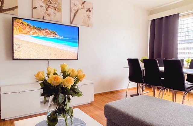 Spacious 4-room apartment in the center of Oulu, parking