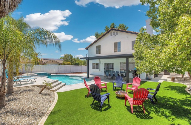 Spacious 5-Bed, 3-Bath Riverside Home with Pool & Jacuzzi