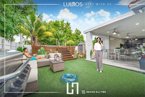 Spacious 6BR Miami Pool, BB Court & Near Airport L03