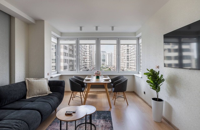 Spacious flat with a magnificent view