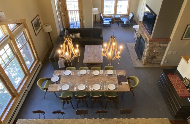 Spacious Kirkwood luxury condo with mountain and meadow views on mountain side