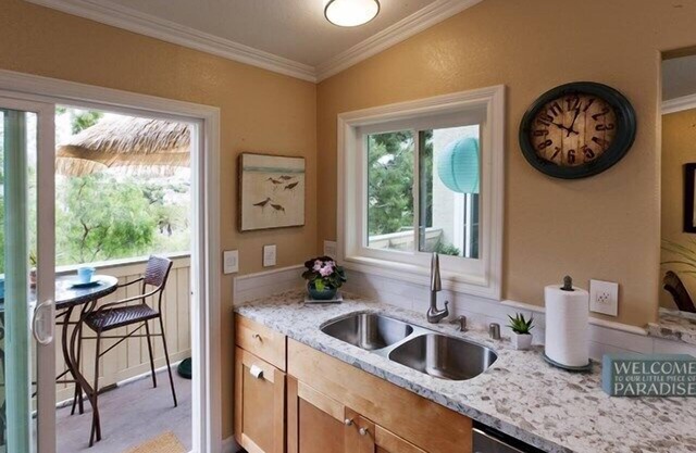 Condominio de playa chic en una comunidad cerrada estilo centro turístico