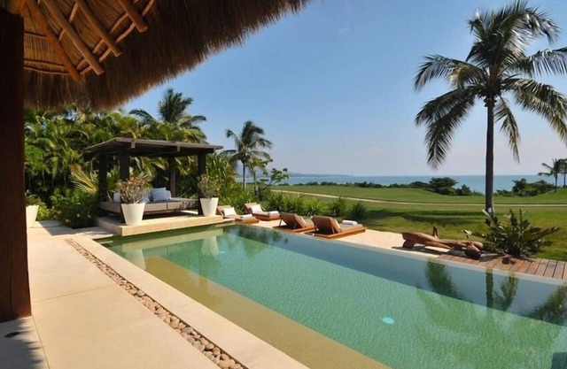 ESPECTACULAR Villa de lujo frente al mar de 5 *, personal de 7 *, 6 camas 7b en 4 Seasons