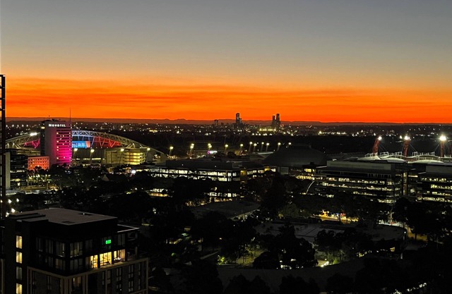Spectacular views of this amazing Olympic Park apartment (entire place)