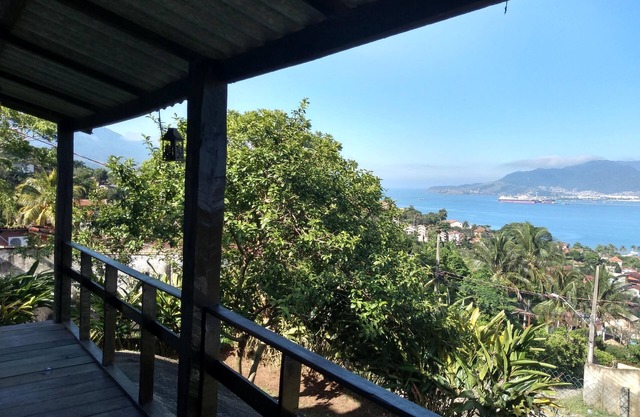 Espectacular vista del atardecer