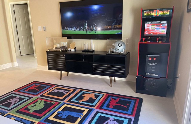 Sports Themed 2bedApt w BEST location fully stocked 2 parking