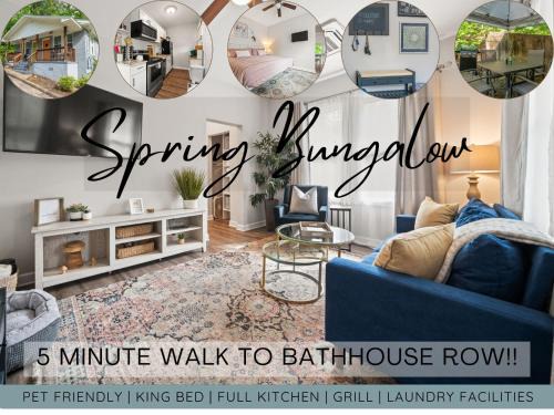 Spring Bungalow - A cozy getaway in downtown Hot Springs!
