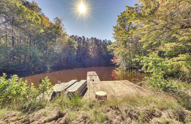 Spring Hope Getaway: Fish, Hike, Relax!