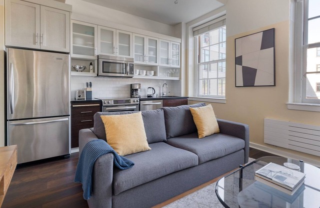 Stellar Presidio Heights 1BR w/ Gym, nr Trails & Beach, by Blueground