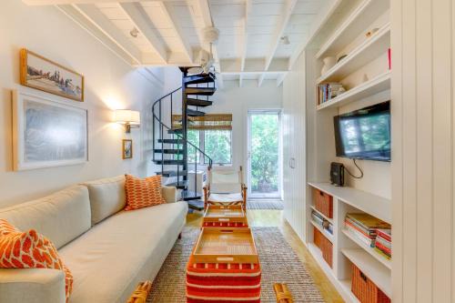 Steps to Beach Stylish and Lofted Provincetown Gem