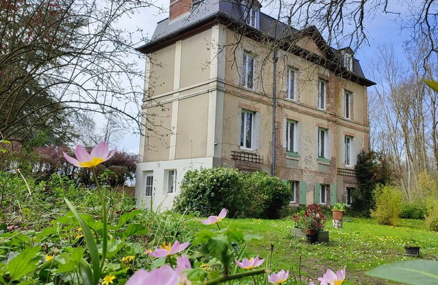 Estudio en casa señorial con jardín+bosque privados (5 ha), a 30 min de Honfleur