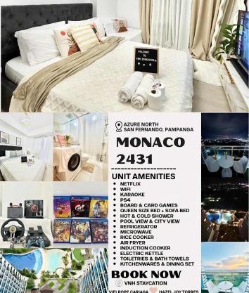 Studio 2-4pax Azure North San Fernando Pampanga