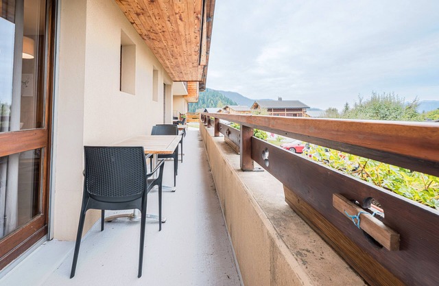 Apartamento estudio '4 - La Bruyère' con vistas a la montaña, jardín compartido y Wi-Fi