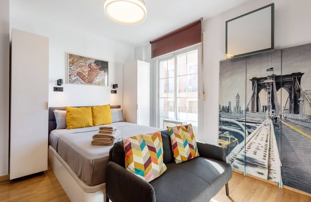 Apartamento estudio 'La Casa De La Muralla' con balcón, Wi-Fi y aire acondicionado