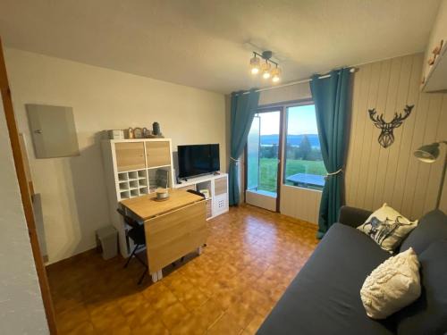 Studio Bleuets du Léman vue sur lac