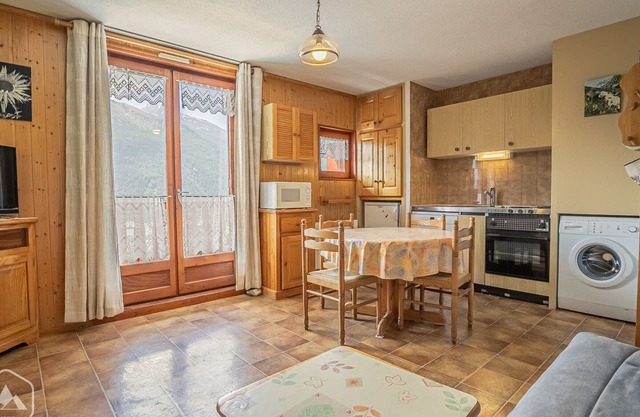 Estudio cabina en Aussois, 4 pers., con aparcamiento