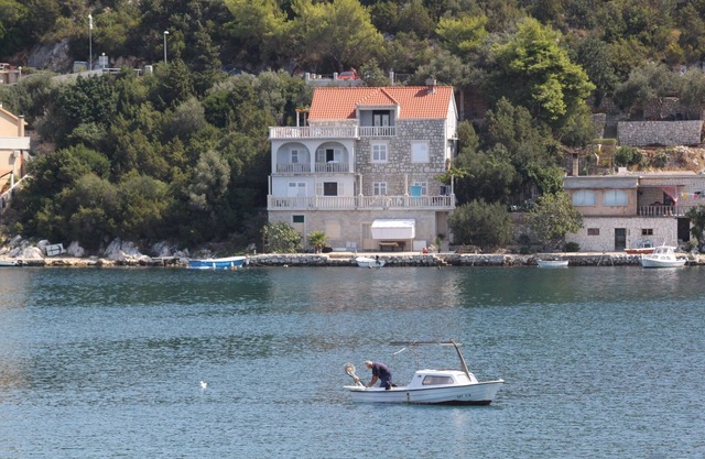 Apartamento-estudio en la playa Zaklopatica, Lastovo (AS-8346-b)