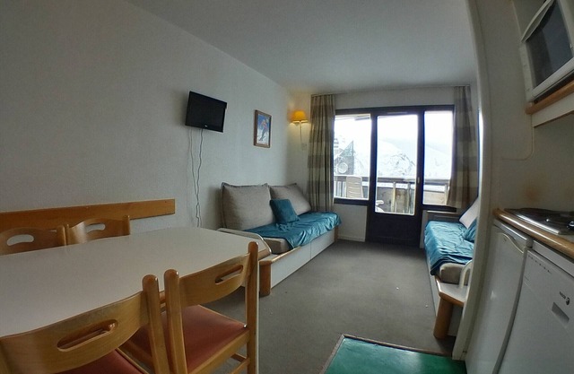 Estudio 4 pers. en el centro, cerca de todo, balcón, WIFI, guardaesquís