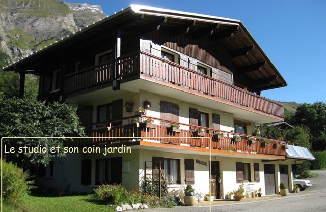 Estudio en chalet, hermosa vista, tranquila, Col des Aravis - 2 Pers